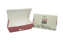 Single Compartment Paper Lunch Box 160x90x50 - Food Box (300 boxes per carton) - image 2