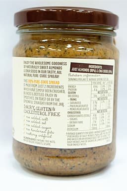 Mayvers Almond & Chia Spread 240g/jar (sold per jar) - image 2