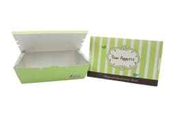 Single Compartment Paper Lunch Box 160x90x50 - Plain (300 boxes per carton) - image 4