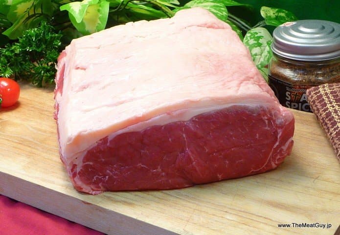 Frozen Beef - A Striploin block 3.8kg - 4.2kg/block (sold per block)