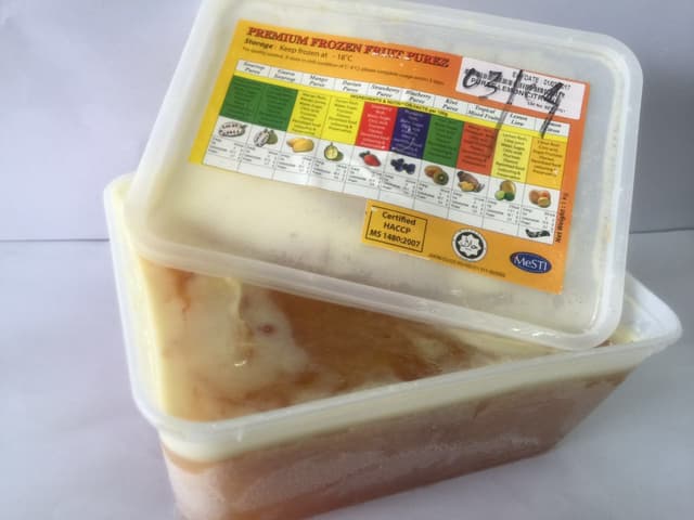 Fruit Puree - Lemon Citron 1kg/box