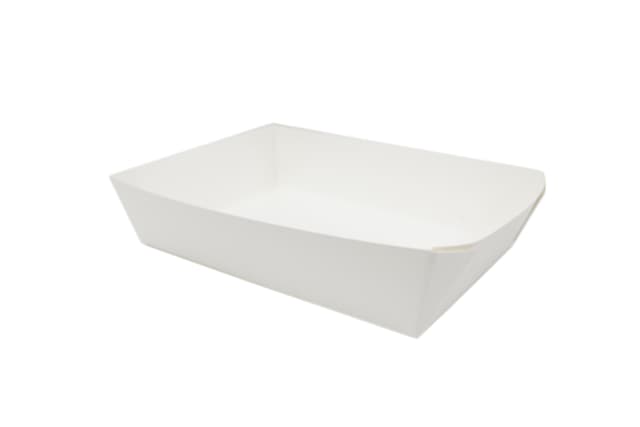 Food Tray 160x110x40 - Plain (300 boxes per carton)