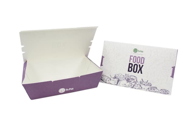 Single Compartment Paper Lunch Box 160x90x50 - Food Box (300 boxes per carton)