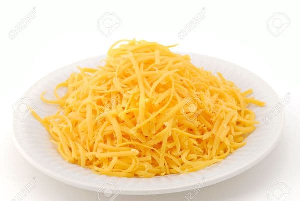 Ameritto Shredded Colored Cheddar Cheese 1kg/pack (sold per pack)