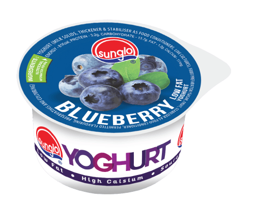 Blueberry Fruit Yoghurt 90g/cups (24 cups per carton)