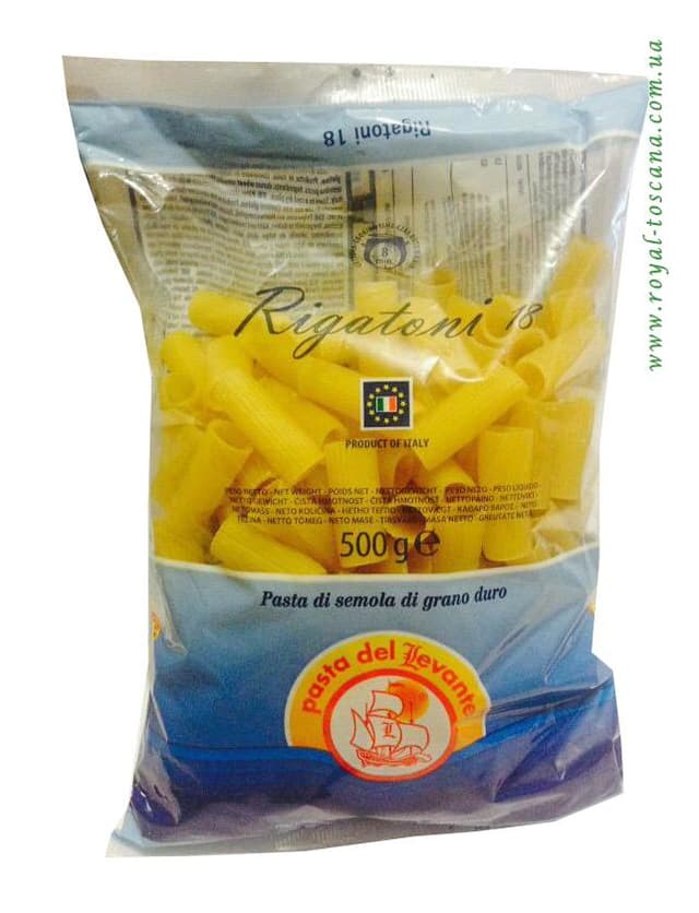 Del Lev Rigatoni 500g/pack (sold per pack)