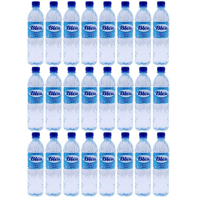 Bleu Mineral Water 600ml/bottle (24 bottles per carton)