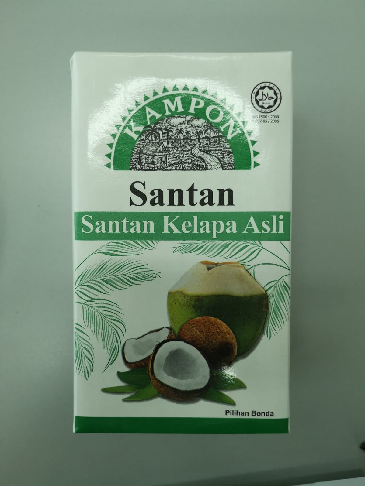 Kampon Coconut Cream 24% 1L/pack (12 packs per carton)