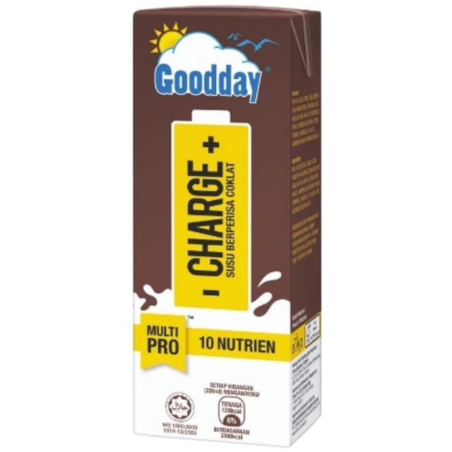 Goodday UHT Charge Milk 1L/bottle (sold per tetra pack)