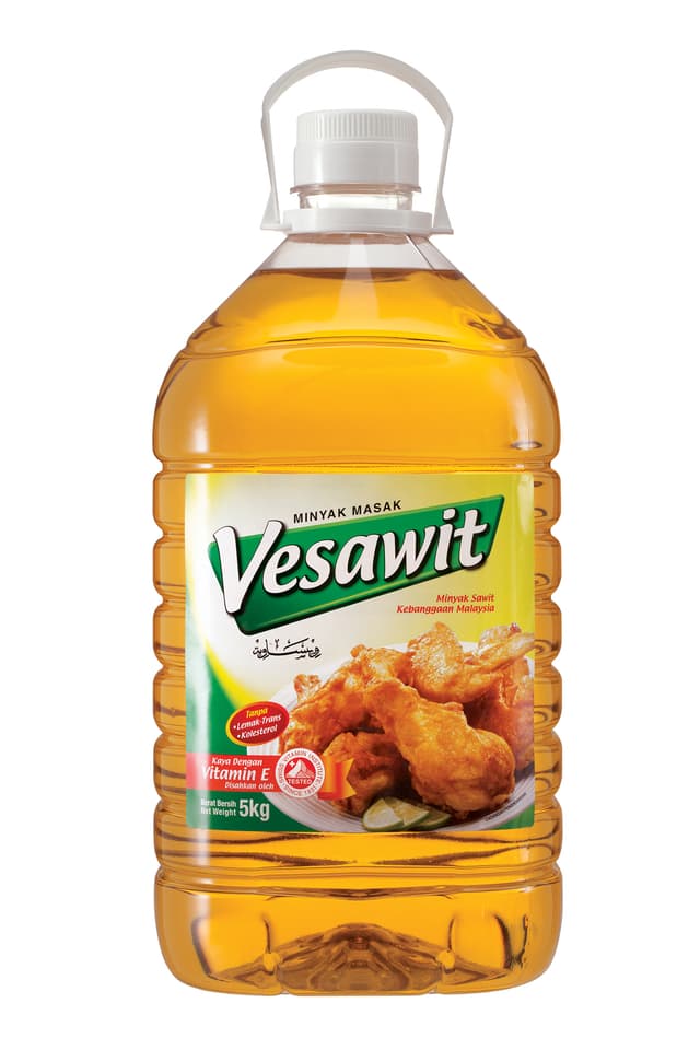 Vesawit Cooking Oil 5kg/bottle (Sold per Bottle)