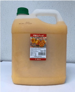 Profresh Freshly Squeezed Orange Juice 5 Liter/ bottle (sold per bottle)