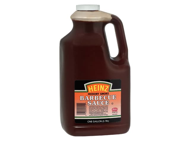 Heinz BBQ Sauce Hickory Smoke 1gal/jar (4 jars per carton)