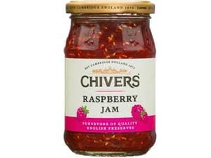 CHIVERS Raspberry Jam 340gm/bottle (6 bottles per carton) Imported from UK - GBA P.Code: CJ0203