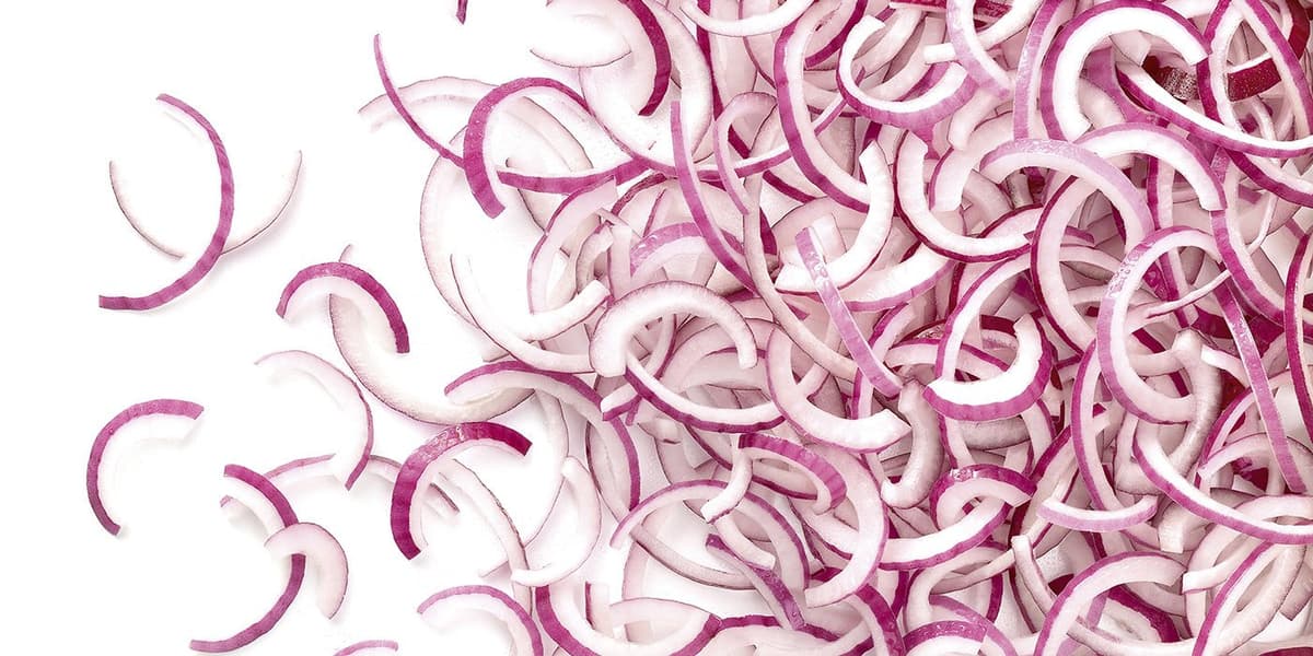 Red Onion Pakistan Sliced - 3mm (sold per kg)