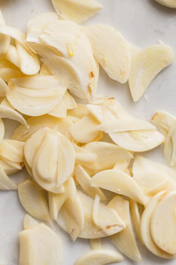 Garlic Sliced - 2mm (sold per kg)