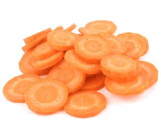 Carrot China Sliced - 2mm (sold per kg)