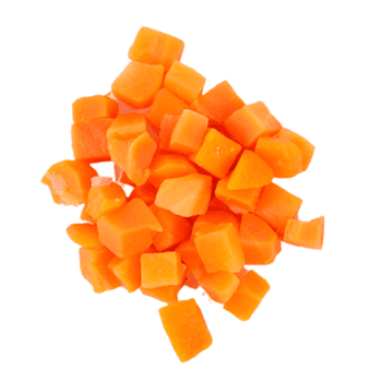 Carrot Diced - 1cm x 1cm (sold per kg)