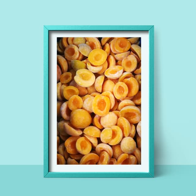 Harvestime IQF Apricot Halves Grade A 10kg/carton bulk (Sold per Carton)