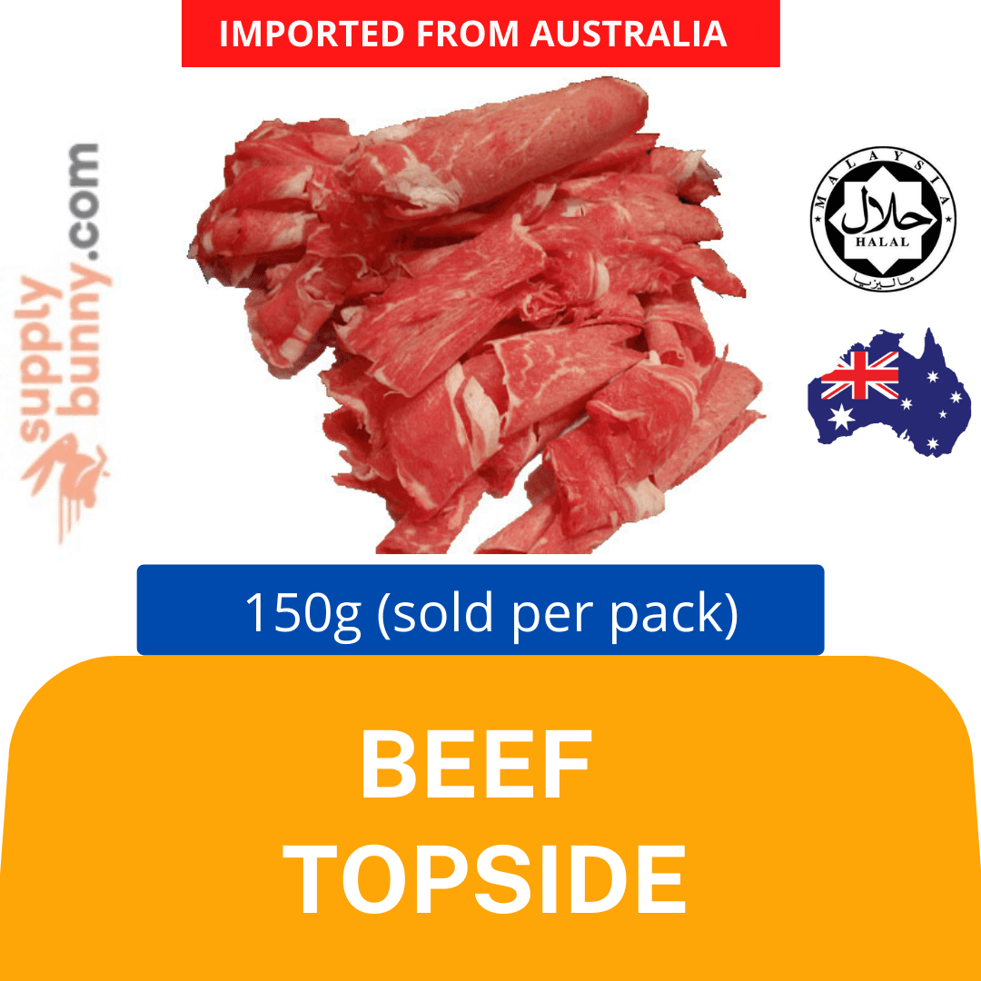 Beef Shabu-Shabu Topside 150 g per Pack (Sold per Pack)