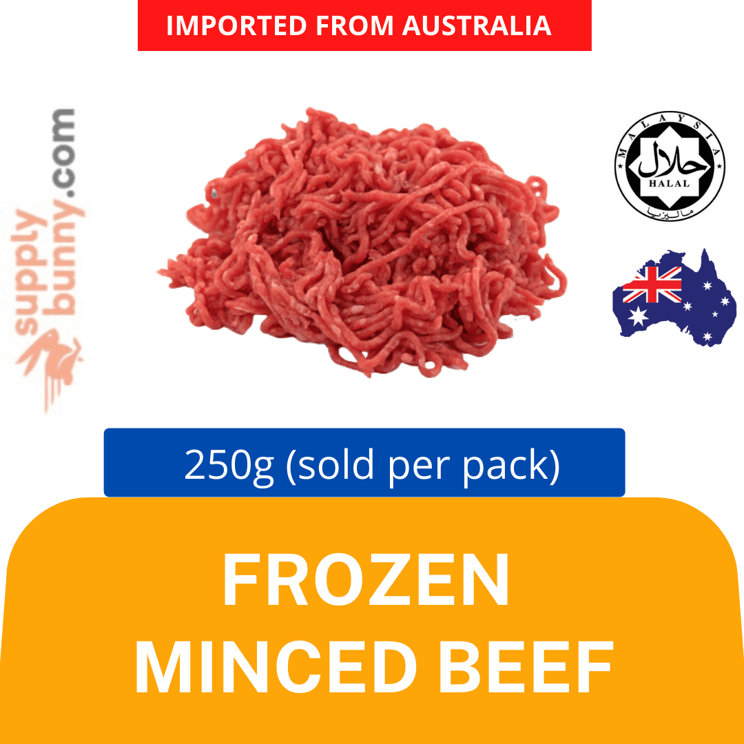 Australian / New Zealand Premium Minced Beef (Grass Fed) 250gm per Pack (Sold per Pack)