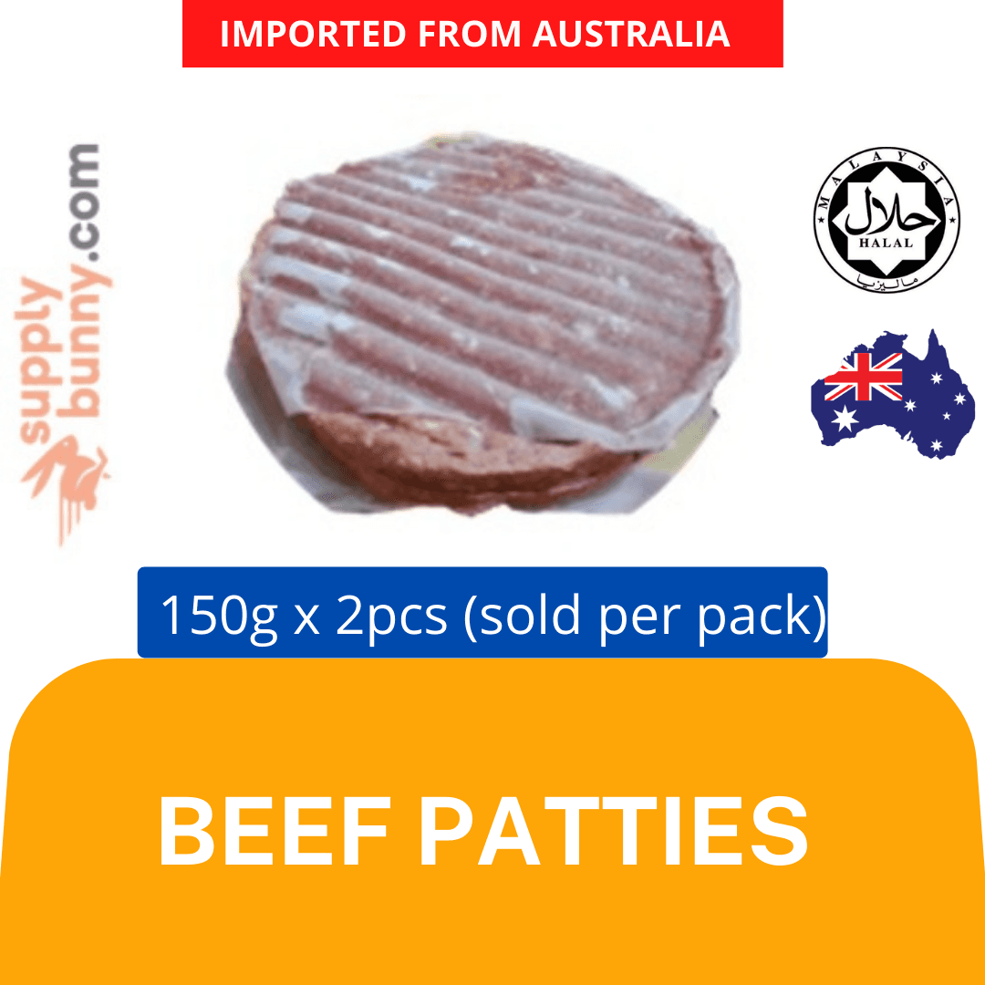 Beef Patties 150g x 2 pcs per Pack (Sold per Pack)