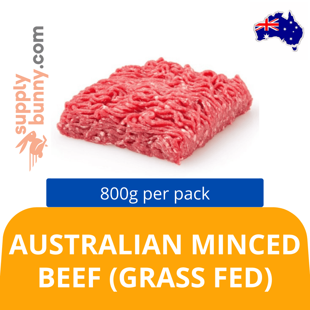 Australian Minced Beef (Grass Fed) 800g/pack (Sold per Pack)