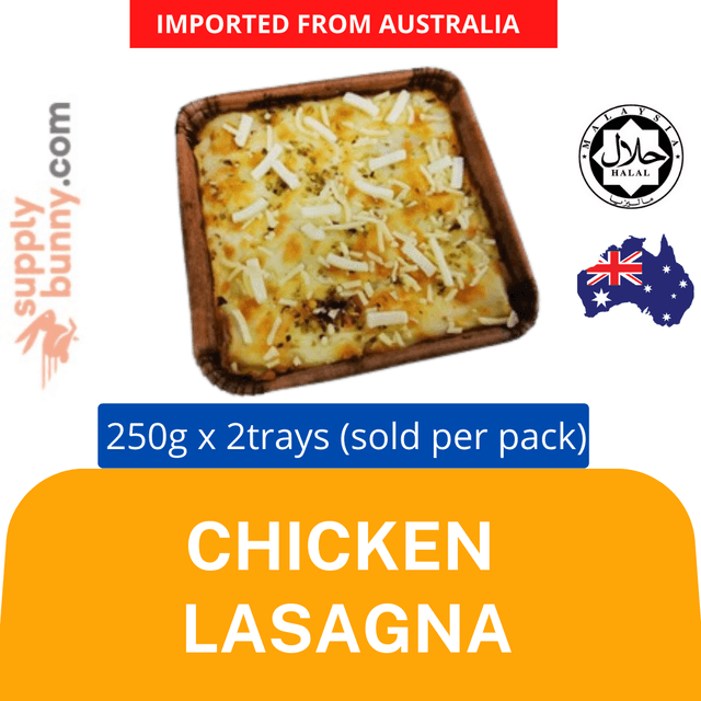 Chicken Lasagna 250g per Tray (2 Trays Per Pack)