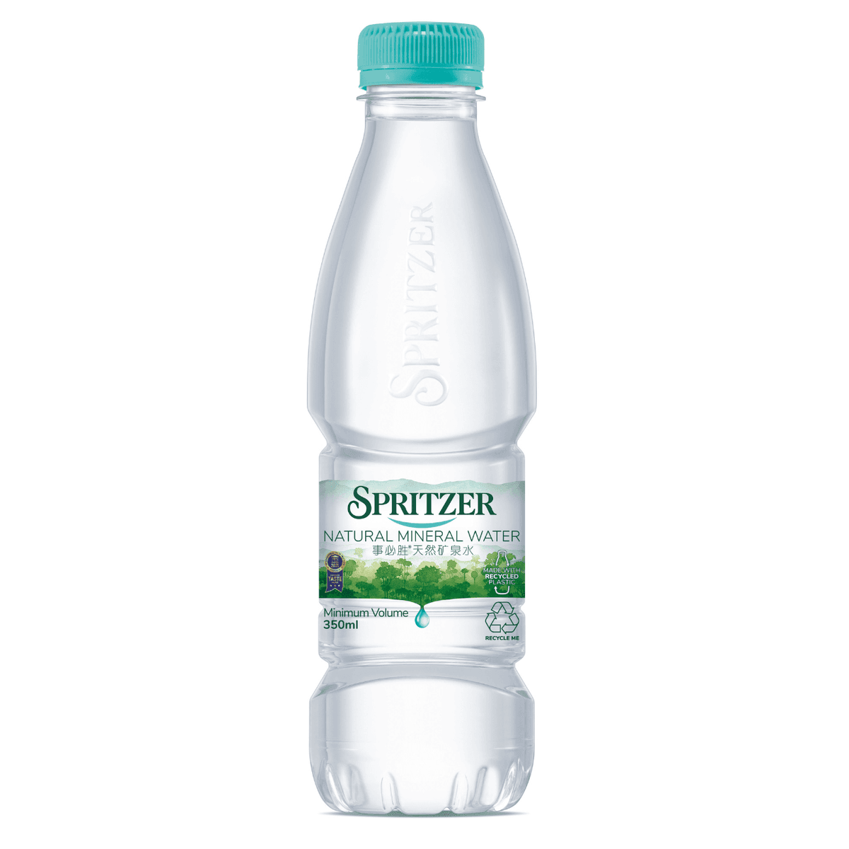 Spritzer Mineral Water 350ml/bottle (24 bottles per carton)