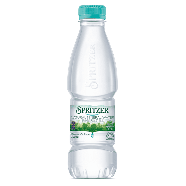 Spritzer Mineral Water 350ml/bottle (24 bottles per carton)