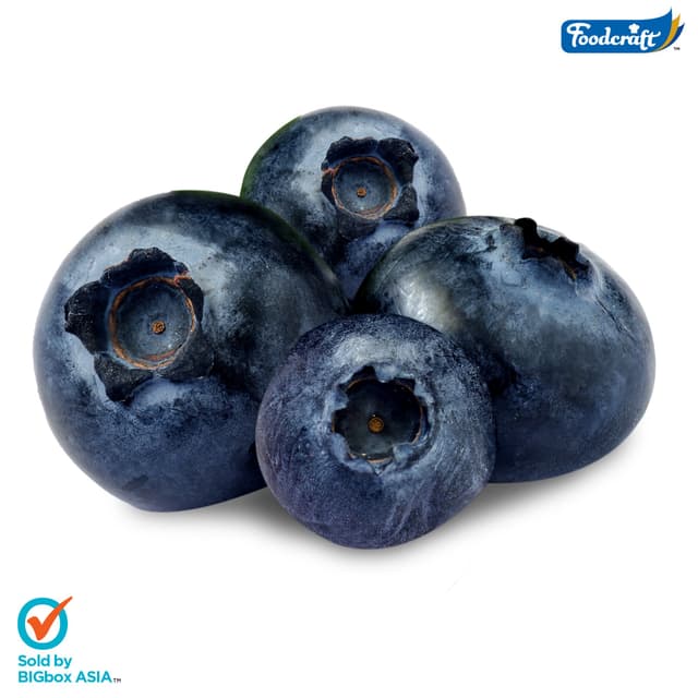 Foodcraft Frozen Blueberries 1kg/pack (sold per pack) - SKU: B-FCRA-007365