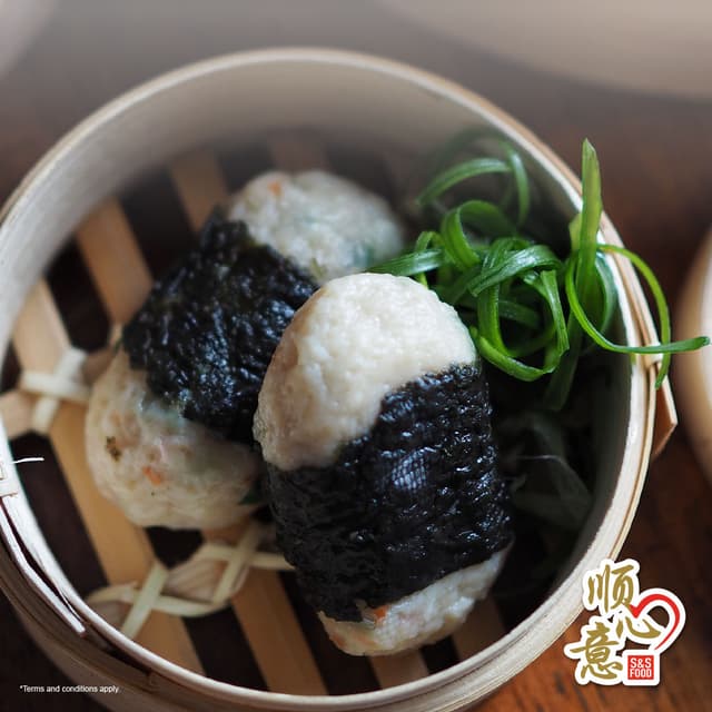 Dried Oyster Dumplng 15pcs/pack (sold per pack) 蒸金蚝扎