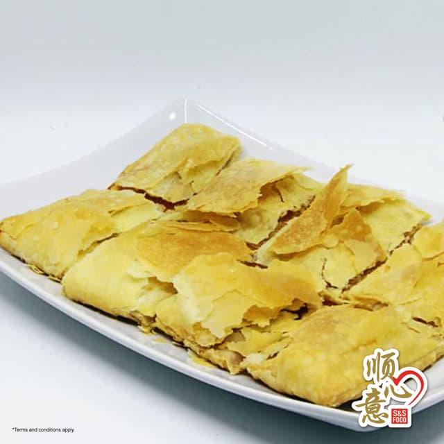 Red Bean Filling Pancake 1pcs/pack (sold per pack) 生炸/烘豆沙单锅饼
