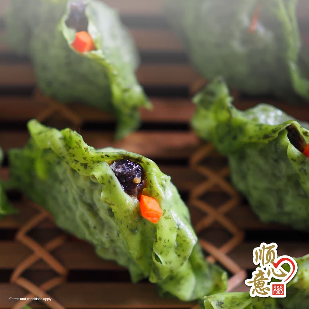Black Pearl Topping with Chicken Meat Shrimp Dumpling 15pcs/pack (sold per pack)