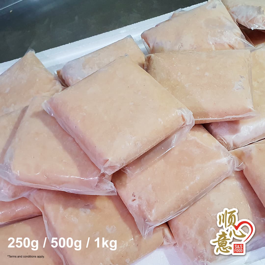 Frozen Yong Tao Foo Paste 煎酿三宝馅 / 酿馅 250g x 2 packs per bundle (Sold per Bundle)