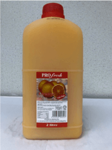 Profresh Orange Juice With Pulps 2 Liter/ bottle x 2 Bottles (sold per bundle)