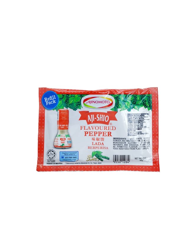 Aji-Shio White Pepper 40g (sold per pack)