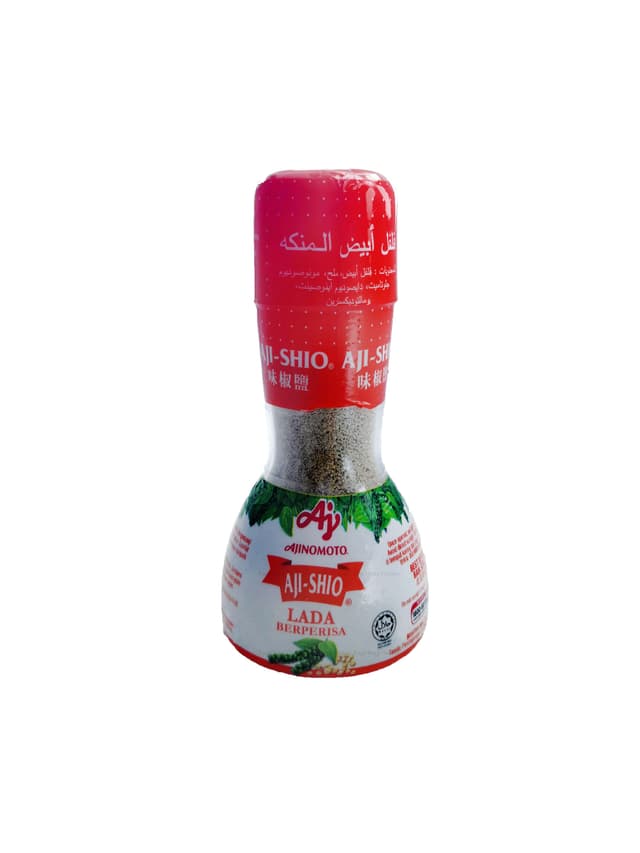Aji-Shio White Pepper 80g (sold per bottle)