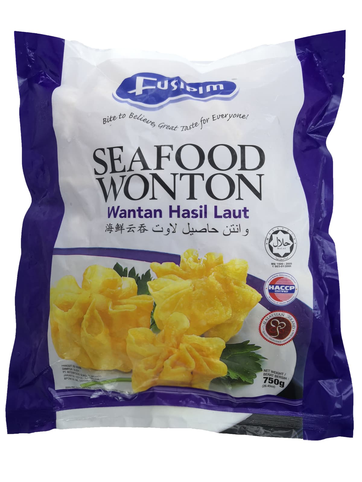 Fusipim Seafood Wonton 750g (sold per pack)