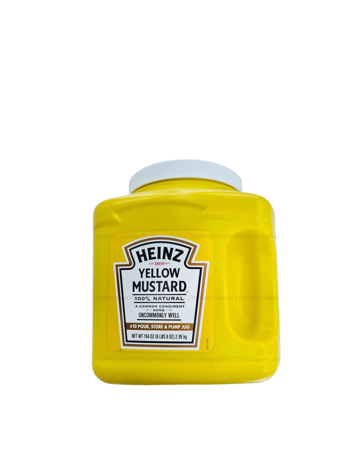 HEINZ Yellow Mustard 2.95kg (6 units per carton)