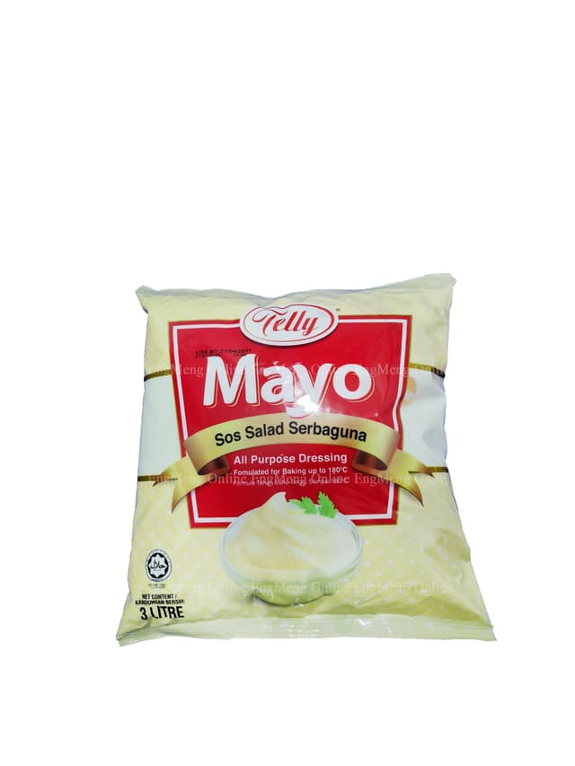 Telly Mayo All Purpose Dressing 3L (4 packs per carton)