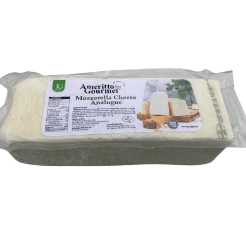 Ameritto Analouge Mozzarella Cheese block 2.5kg/block (sold per block)