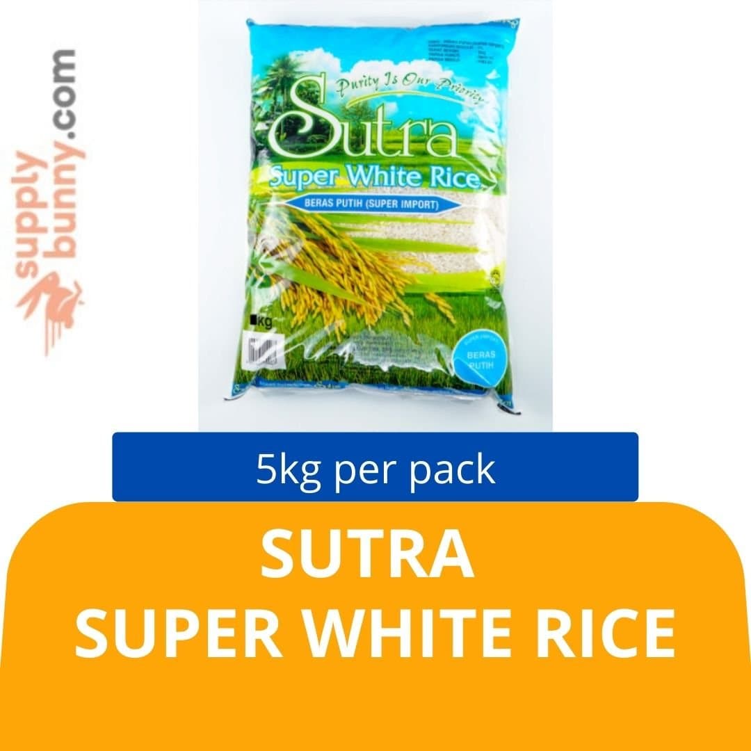 Sutra Super White Rice (5kg) Imported: Thailand 超级白米