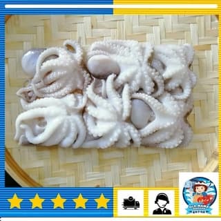 Sungai Besar Baby Octopus 250g per Pack (Sold per Pack)