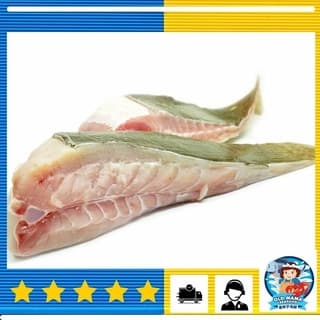 Pakistan Stingray Fish , Steak Cut 160-200g per Piece (Sold per Piece)