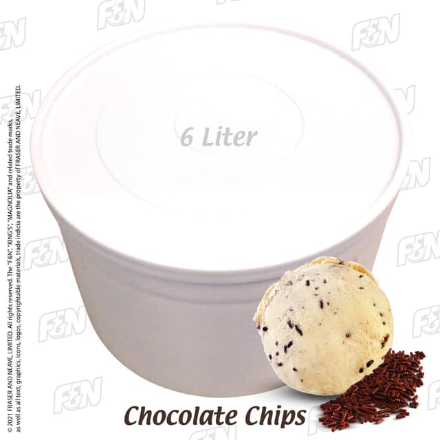 F&N Magnolia Chocolate Chips 6L per Tub (Sold per Tub) - Item Code: 1310473