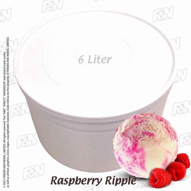 F&N Magnolia Rapberry Ripple 6L per Tub (Sold per Tub) - Item Code: 1310469