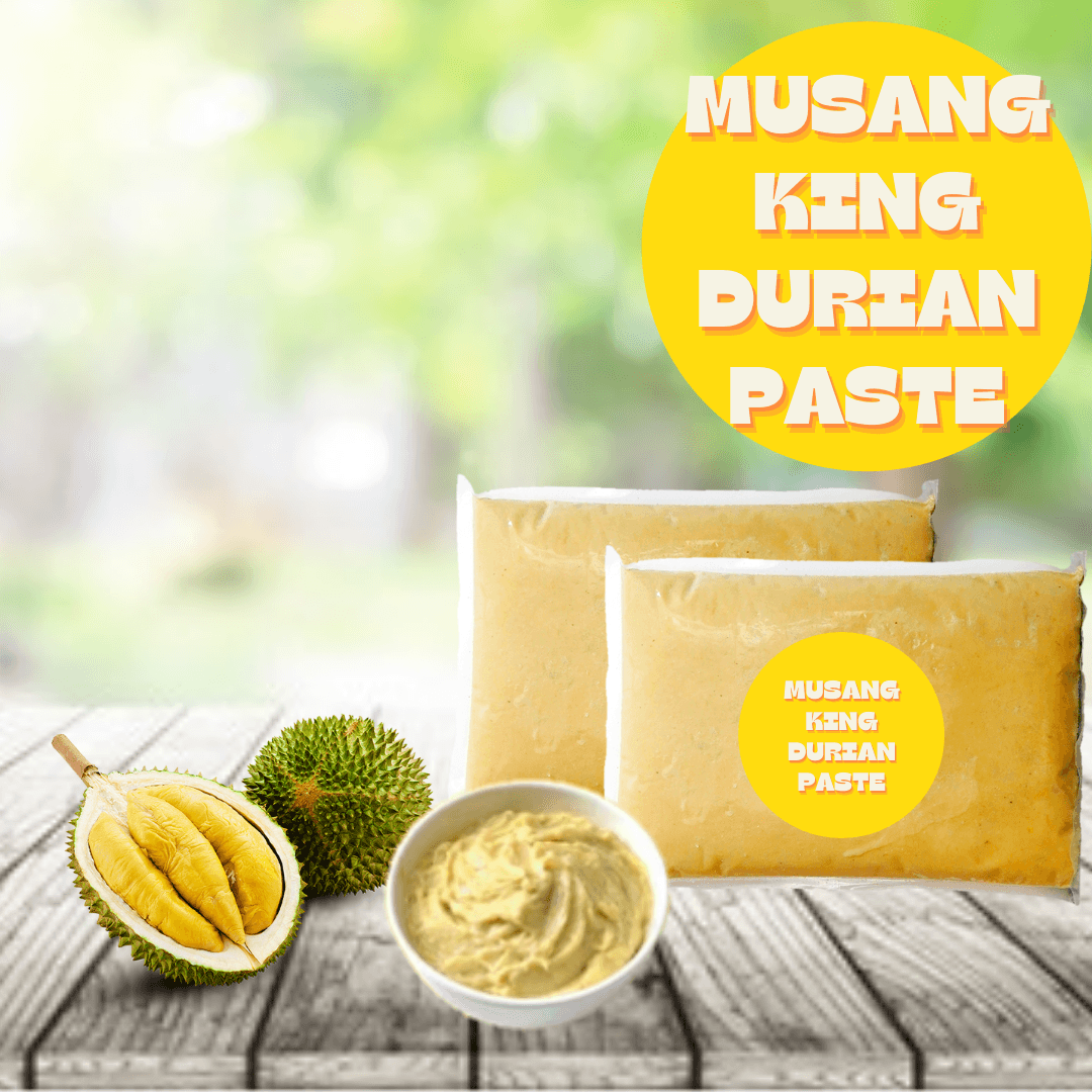 PREMIUM MUSANG KING DURIAN PASTE (2KG)
