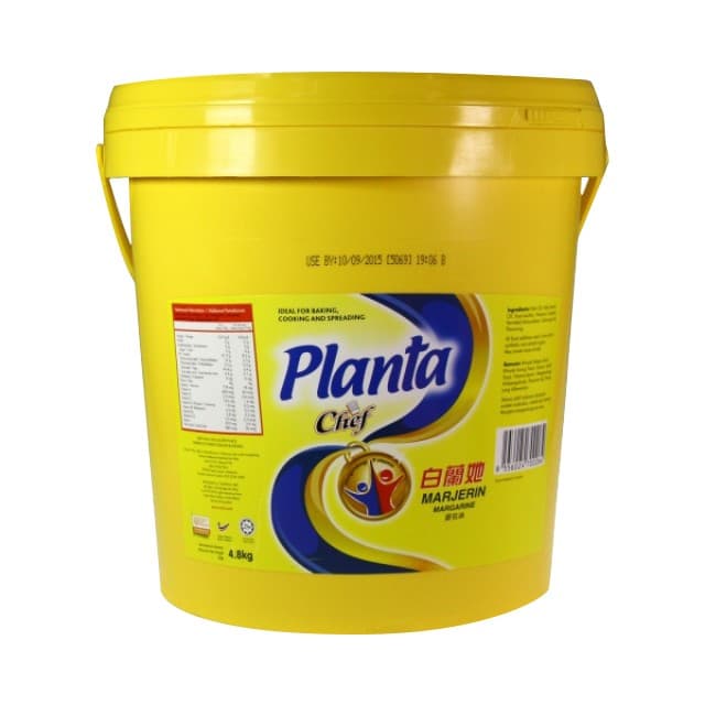 Planta Margerine 4.8kg per Tub (2 Tubs per carton) (Sold per Carton)