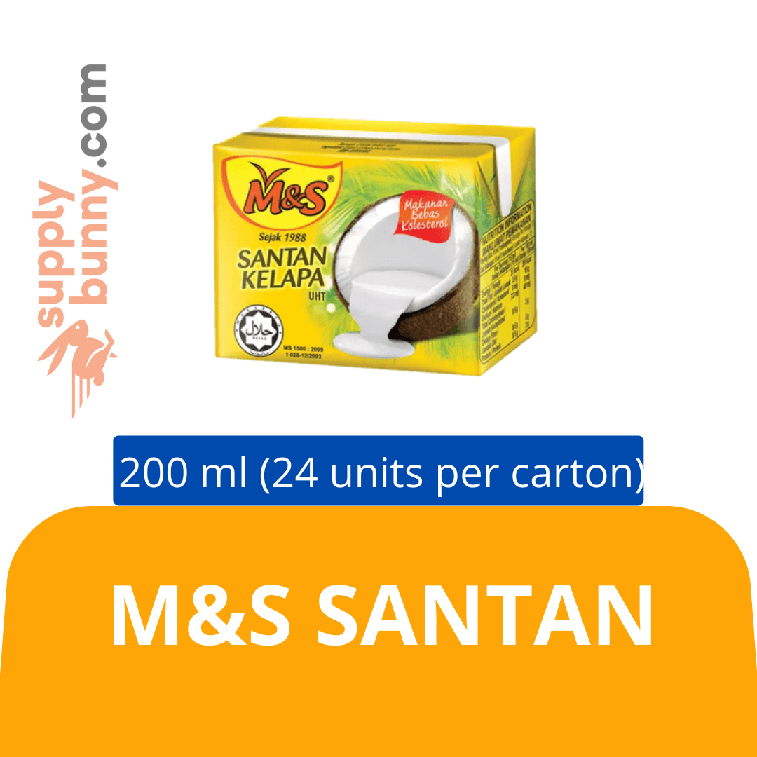 M&S Santan (200ml x 24 packs) (sold per carton) Santan