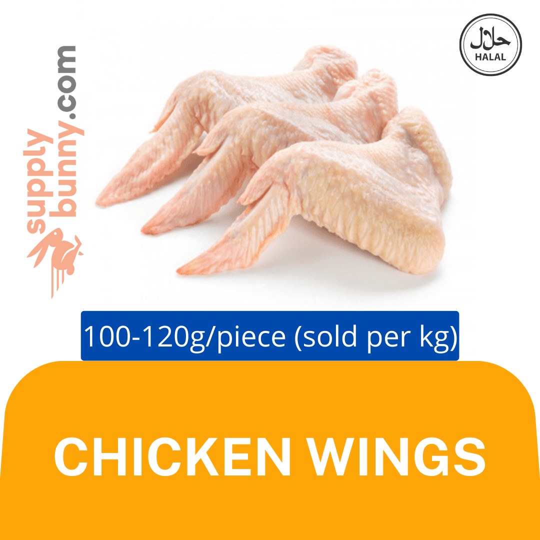 Chicken Wing 100g-120g/pc (sold per kg) Kepak Ayam